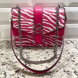 Michael Kors Dragonfruit Small Flap Crossbody/Shoulder Bag NWT